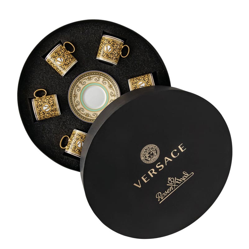 Rosenthal meets Versace Set di 6 tazze da espresso Versace Barocco Mosaic Longho Design Palermo