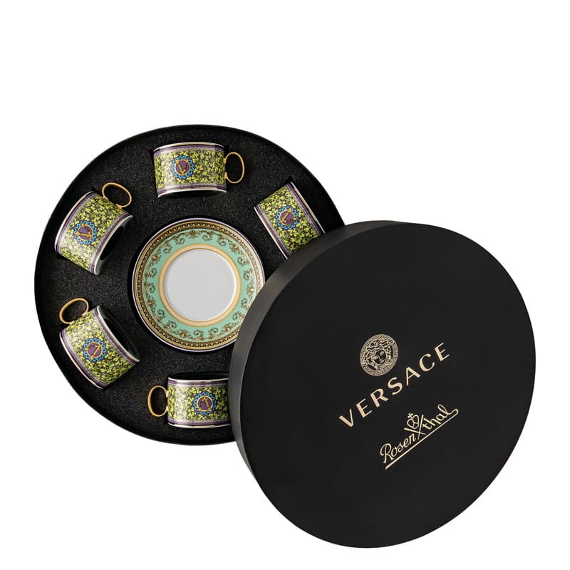 Rosenthal meets Versace Set di 6 tazze da te Versace Barocco Mosaic Longho Design Palermo