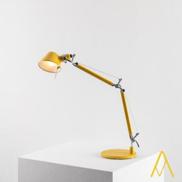 Artemide Lampada da tavolo Tolomeo micro giallo 1 Longho Design Palermo