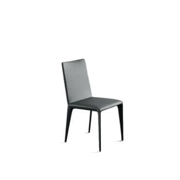 Bonaldo – Sedia Filly up rivestita in ecopelle