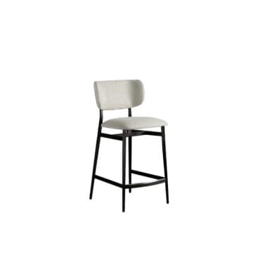 Bonaldo – Sgabello Noor too h67 gambe metallo plus piombo scocca tessuto
