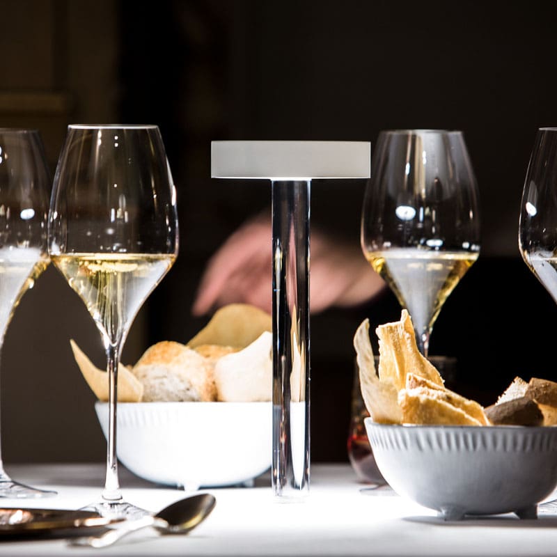 Davide Groppi Lampada da tavolo Tetatet Flute 2 Longho Design Palermo