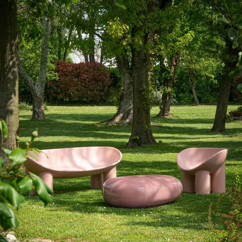 Driade Poltrona Roly Poly rosa carne LONGHO Design Concept Store