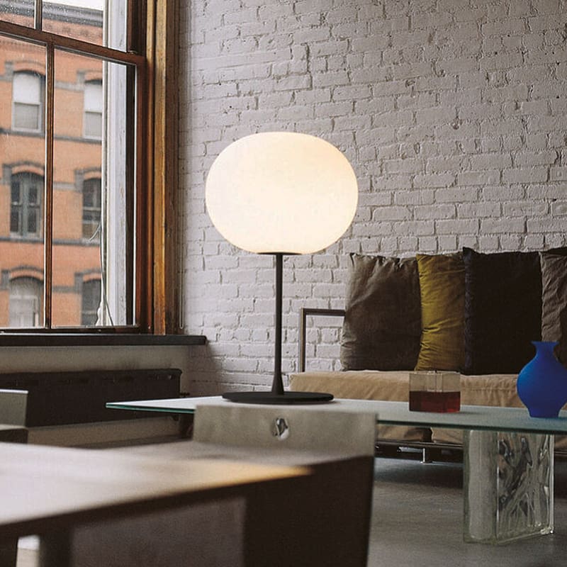 Flos - Lampada da tavolo Glo-Ball T1 Nera opaca