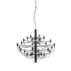 Flos - Lampadario 2097/30 Clear Bulbs nero opaco
