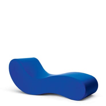 Gufram Chaise lounge Alvar blu Longho Design Palermo