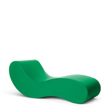 Gufram Chaise lounge Alvar verde Longho Design Palermo