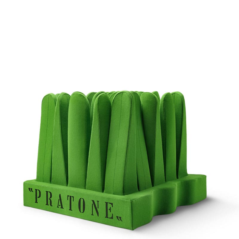Gufram Chaise lounge Pratone Forever Greener 1 Longho Design Palermo