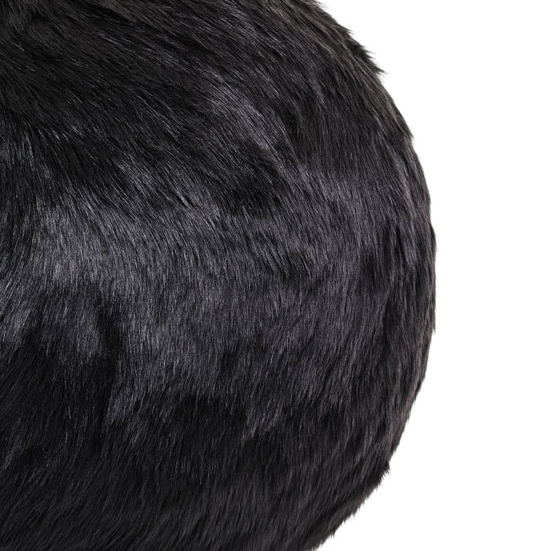 Gufram Pouf Ron Ron Black 1 Longho Design Palermo