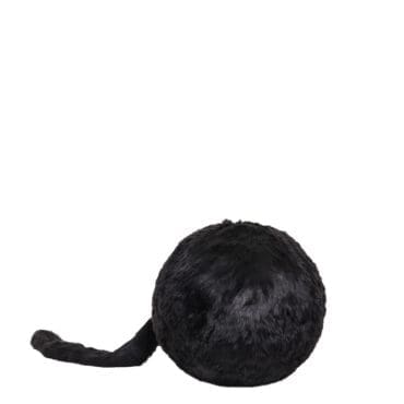Gufram Pouf Ron Ron Black Longho Design Palermo