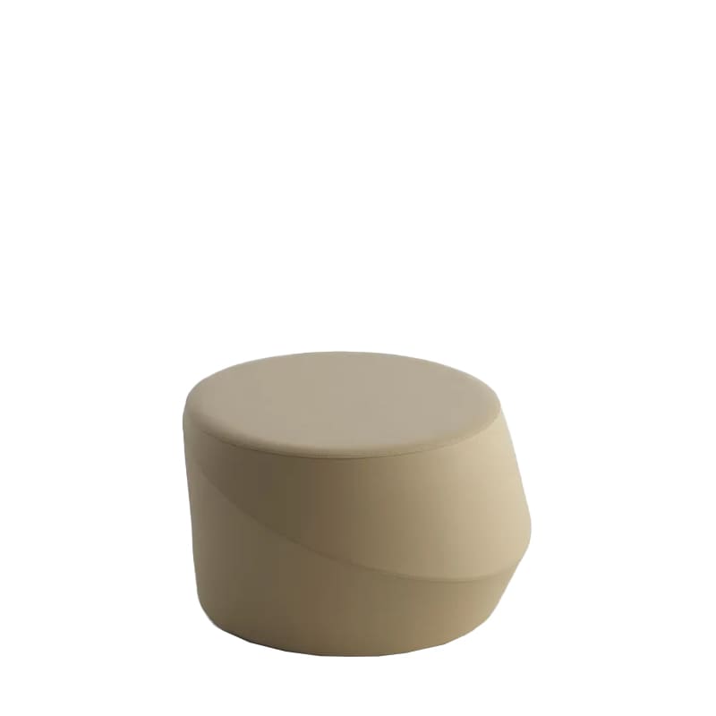 Horm Pouf Giro rotondo imbottito in tessuto basic small longho design palermo 1