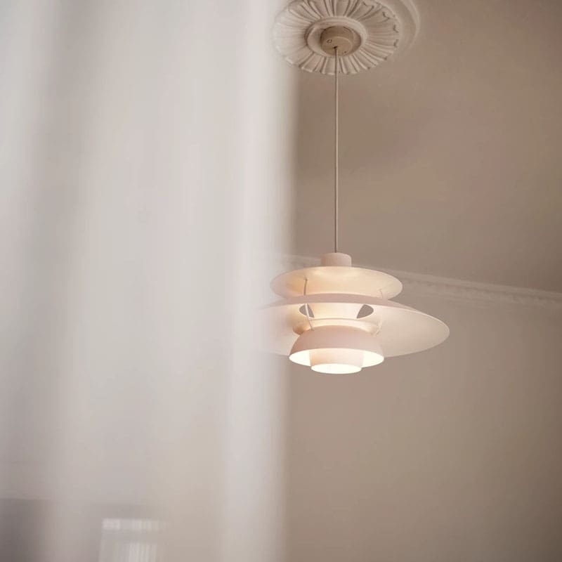 Louis Poulsen Lampada a sospensione PH5 pale blush 2 longho design palermo