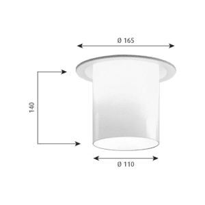 Louis Poulsen Lampada da soffitto Ballerup 4 longho design palermo