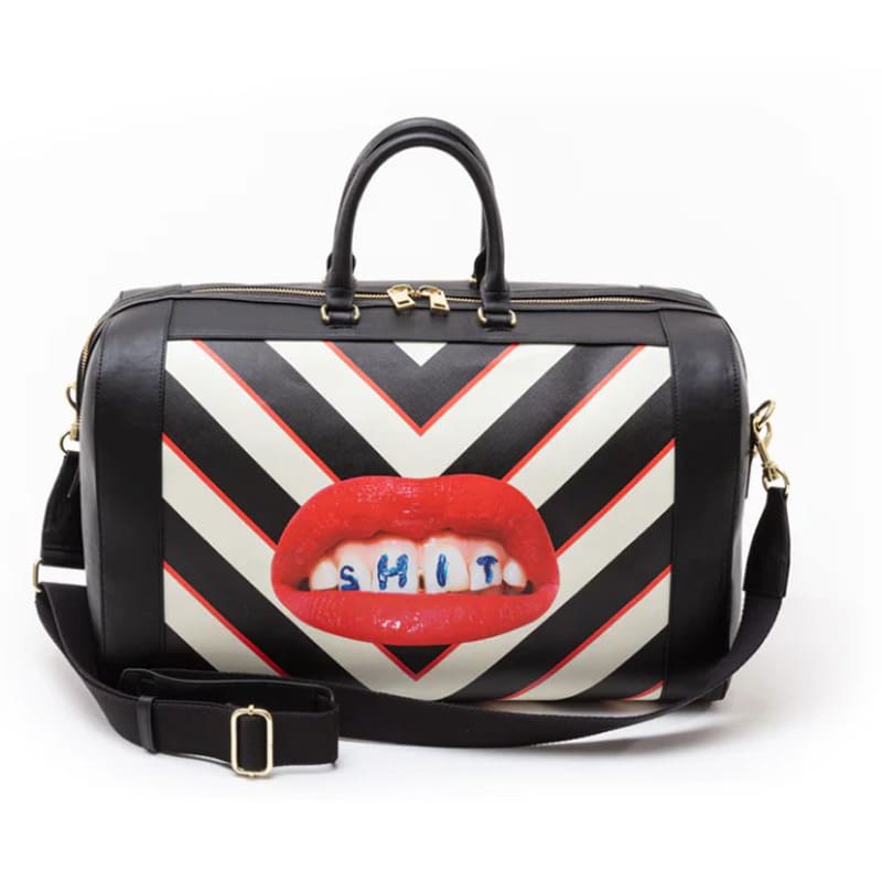 Seletti Borsa da viaggio Shit 2 longho design palermo