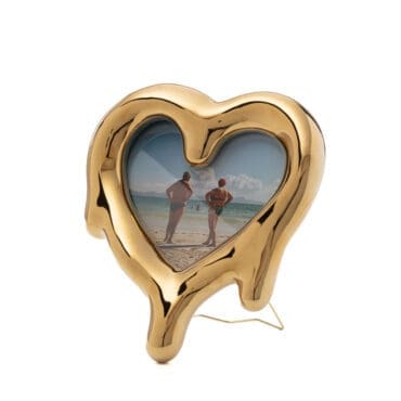 Seletti - Cornice Melted Heart oro