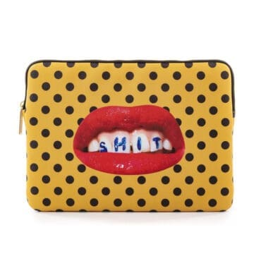 Seletti Custodia laptop Shit longho design palermo