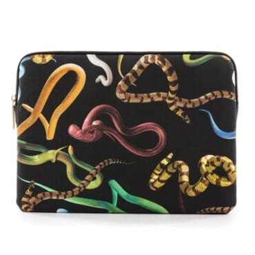 Seletti Custodia laptop Snakes longho design palermo