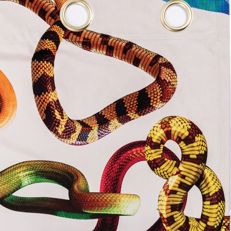 Seletti Tenda Snakes bianco 2 longho design palermo