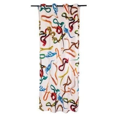 Seletti Tenda Snakes bianco longho design palermo