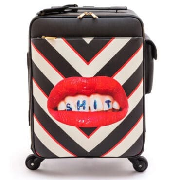 Seletti Trolley da viaggio Shit longho design palermo