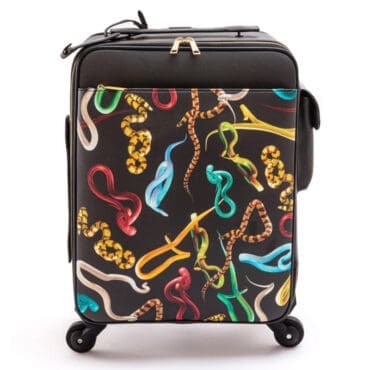 Seletti Trolley da viaggio Snakes longho design palermo