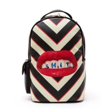 Seletti Zaino da viaggio Shit longho design palermo