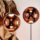 Tom Dixon Lampada da terra Globe Cone Copper LED 2 Longho Design Palermo