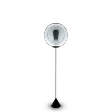 Tom Dixon Lampada da terra Globe Cone Silver LED Longho Design Palermo