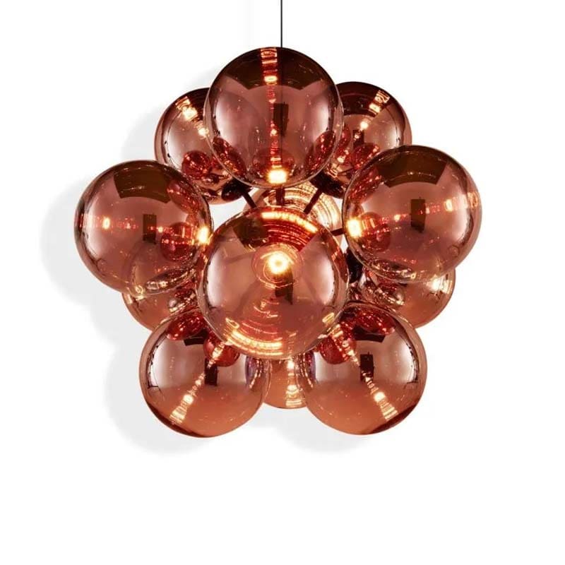 Tom Dixon Lampadario Globe Burst Copper LED 1 Longho Design Palermo