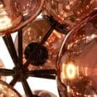 Tom Dixon Lampadario Globe Burst Copper LED 3 Longho Design Palermo