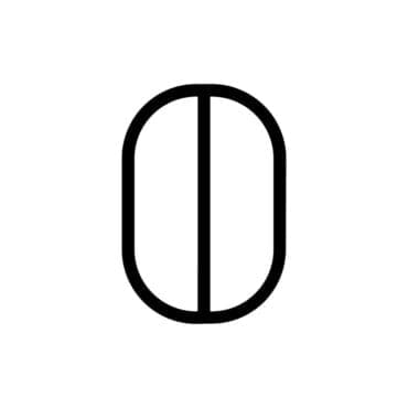 Artemide – Alphabet of Light Parete Maiuscole Lettera Ø