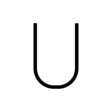 Artemide Alphabet of Light Maiuscole Lettera U Longho Design Palermo