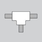 Artemide Alphabet of light system Parete Soffitto Giunto a T Longho Design Palermo