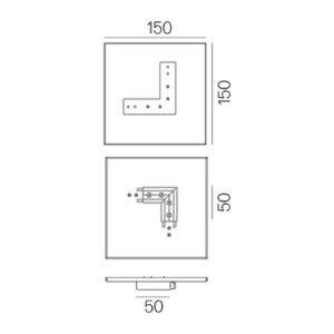 Artemide Turn Around Track Incasso Elemento Angolare 90 Longho Design Palermo