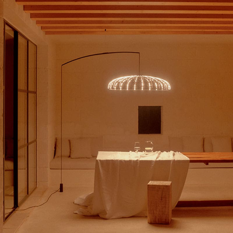 Flos Lampada a sospensione Skynest Motion antracite 1 Longho Design Palermo