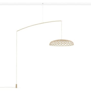 Flos Lampada da terra a sospensione Skynest Motion almond Longho Design Palermo