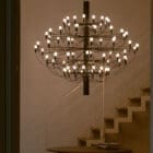 Flos Lampadario 2097 75 Frosted Bulbs Nero Opaco Longho Design Palermo