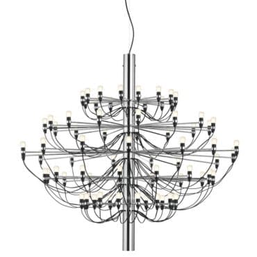 Flos Lampadario 2097 75 Frosted Bulbs Cromo Longho Design Palermo