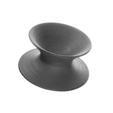 Magis - Poltroncina roteante Spun polietilene antracite indoor outdoor
