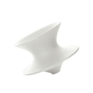 Magis - Poltroncina roteante Spun polietilene bianco indoor outdoor
