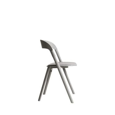 Magis - Sedia Pila struttura grigio tessuto grigio