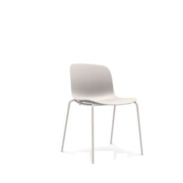 Magis - Sedia Troy 4 legs struttura bianca seduta bianco