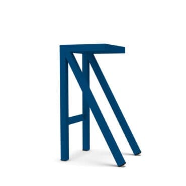 Magis - Sgabello alto Bureaurama alluminio blu
