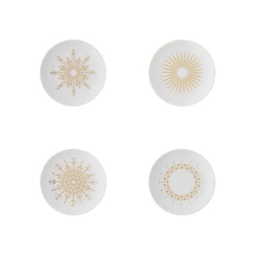 Rosenthal - Set 4 piatti piani d10 cm Tac Festive Celebration Trees