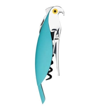 Alessi - Cavatappi Sommelier Parrot azzurro