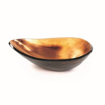 Gardeco - Bowl Ovo bronze para cima