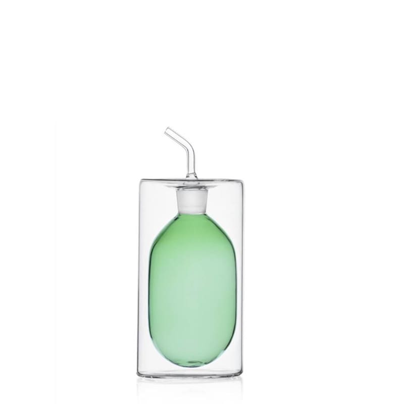 Ichendorf - Oliera Cilindro doppia parete verde 250 ml longho design palermo