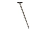 Nemo Lampada da soffitto Canna Nuda Metallo cromo Longho Design Palermo