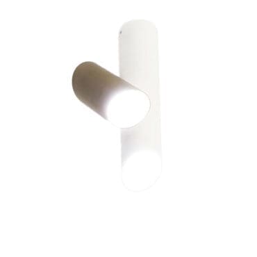 Nemo Lampada da soffitto Tubes Large bianco oro chiaro Longho Design Palermo