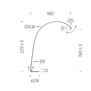 Nemo Lampada da terra Fox Longho Design Palermo